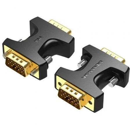 Vention Adaptador VGA Macho a Macho DDEB0 1080P Chapado en Oro Vention Adaptador VGA Macho a Macho DDEB0 1080P Chapado en Oro